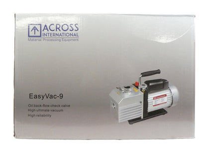 Across International EasyVac-9 Dual-Stage Vacuum Pump Module New Surplus