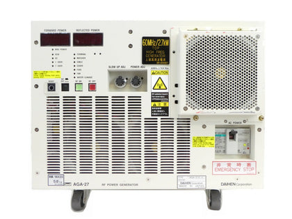 Daihen AGA-27C-V RF Generator TEL Tokyo Electron 3D80-000825-V4 Working Surplus