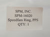 SPM Technology SPM-16020 Speedfam PPS Guide Ring 364067 / 17098 New Surplus