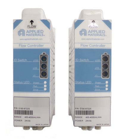 AMAT Applied Materials 0190-84714 Flow Controller 400-4000mL Lot of 2 Working