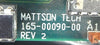 Mattson Technology 165-00090-00 Digital I/O PCB Card Working Surplus