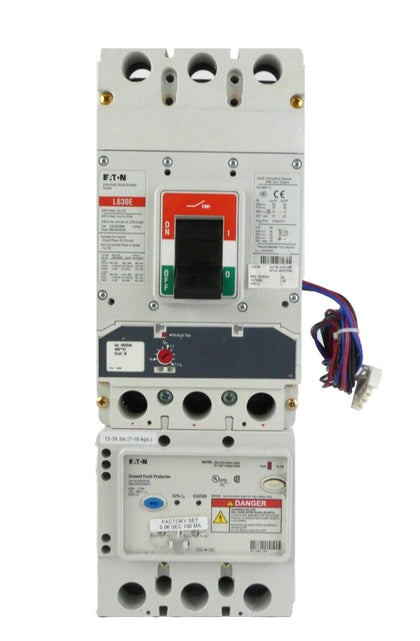 Eaton LGE3630NN 3 Pole Industrial Circuit Breaker L630E ELLBN3400W Working