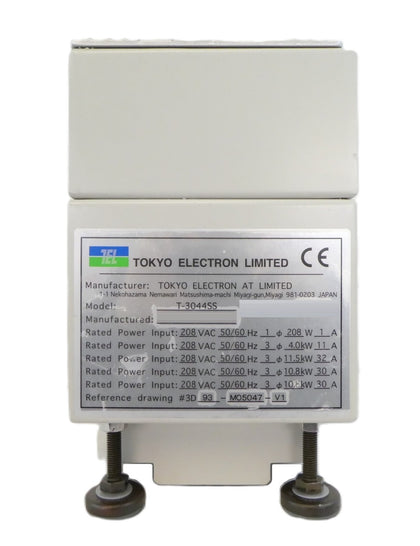 TEL Tokyo Electron 3D93-M05047-V1 Power Supply Unit T-3044SS Working Surplus