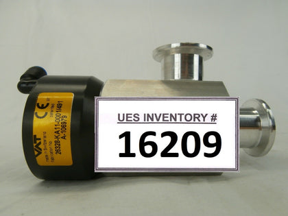 VAT 26328-KA11-0001 Pneumatic Right Angle Vacuum Valve Used Working