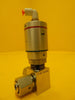 Qualiflow F HF Series 2-Way Pneumatic Angle Valve 2x10-9atm.cm3/Sec Used Working