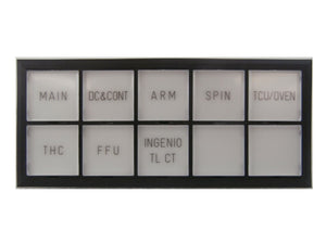 Idec SLC30N Annunciator Panel Display SLDN-30H SLDN-3TH TEL Lithius Working