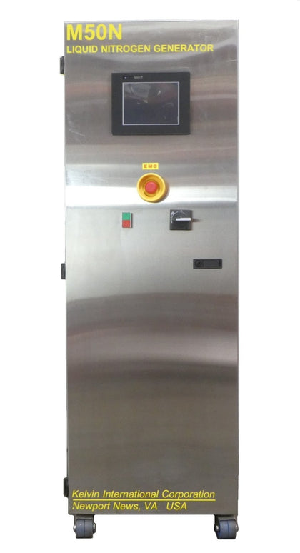 Kelvin International M50H Liquid Nitrogen Generator Sumitomo HC-4E1 CH-110 New