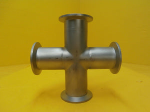 MKS Instruments 100314805 ISO-KF Vacuum Cross NW40 Series 31 Used Working