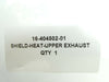 ASM Advanced Semiconductor Materials 16-404502-01 Upper Exhaust Heat Shield New