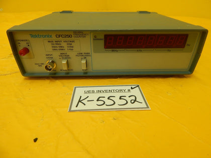 Tektronix CFC250 100 MHz Frequency Counter Used Working