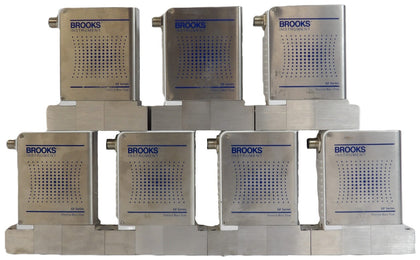 Brooks GF125C-105882 Mass Flow Controller MFC AMAT 0190-49897 Lot of 7 Surplus
