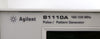 Agilent 81110A Pulse Pattern Generator 165/330 MHz with 81111A Modules Untested