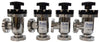 MKS Instruments UHV-40-ACC-EAVM Angle Valve Reseller Lot of 4 Working Surplus