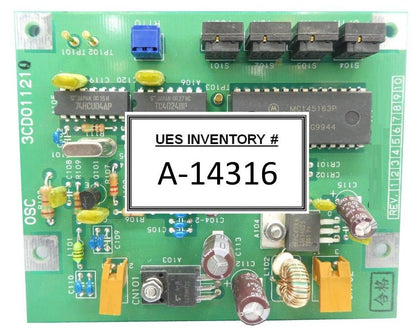Hitachi Kokusai Denki 3CD011210 Adjustment Board PCB OSC Mikro Sonic Working