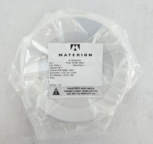 Materion 04929-16471 AI Aluminum Target Set of 2 01014-044 New Surplus