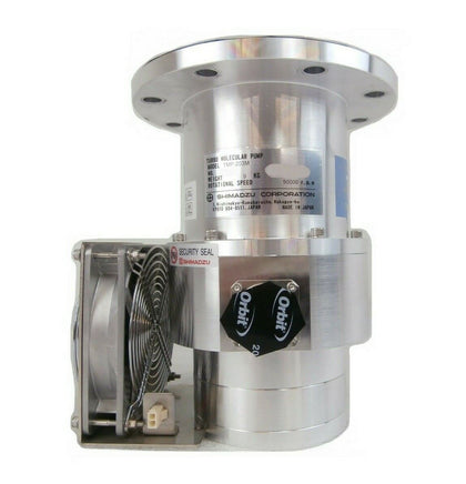 TMP Shimadzu TMP-203M Turbomolecular Vacuum Pump 4 mTorr Turbo Tested Working