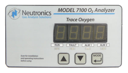 Neutronics C7-01-7124-09-5 Gas Analyzer Module 7124BE-N1 Working