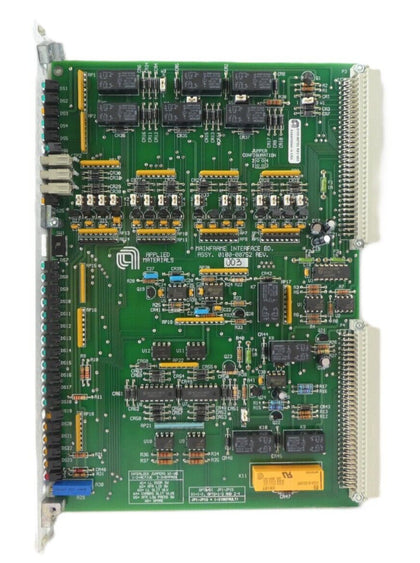 AMAT Applied Materials 0100-00752 Mainframe Interface PCB Card Broken Tabs