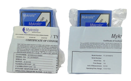 Mykrolis FC-2979MEP5 Mass Flow Controller MFC Reseller Lot of 2 New Surplus