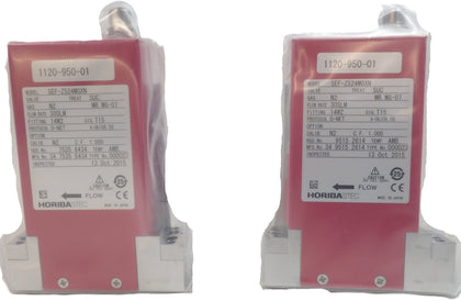 Horiba STEC SEF-Z524MGXN Mass Flow Controller MFC Z500 30 SLM H2 Lot of 2 New