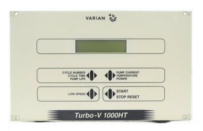 Turbo-V 1000HT Varian 9699554S020 Turbomolecular Pump Controller eS31 Working