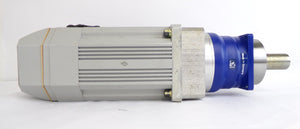 Shinko Electric BM-1520BG-005 AC Servo Motor w/Reducer Working