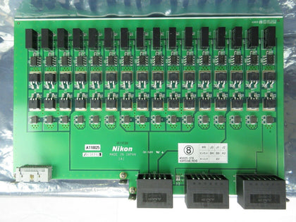 Nikon Precision 4S025-376 Relay Interface Board PCB X8RSSB_RDB NSR Working