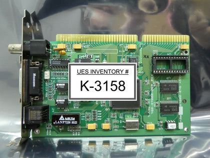 Eagle Microdyne 910-00018-001E NE2000plus3 PCB Card Used Working