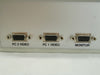 NTI Network Technologies KEEMUX-P2 2-port Video Switching KVM Splitter Used