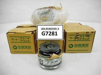 Shinko Electric SF250/BMG SF400/BMG Electromagnetic Clutch Reseller Lot of 7 New