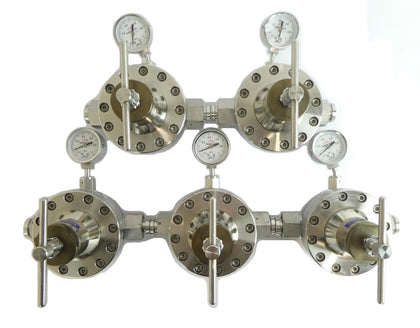 Yutaka LM1SSB-3W-022R-2AF2AF-QG Pressure Regulator LM1 Series Lot of 5 As-Is