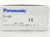 Panasonic EX-43B Photoelectric Sensor EX-40 BH5-6300-000 Reseller Lot of 4 New