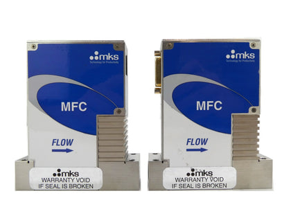 MKS Instruments P4B-31793 Mass Flow Controller MFC Ar Lot of 2 Working