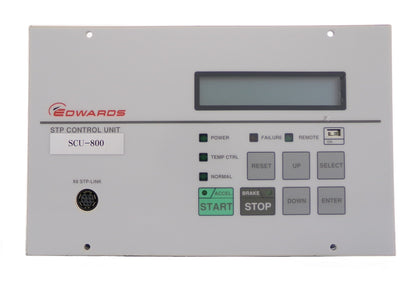 STP SCU-800 Edwards YT49-Z4-Z00 Turbomolecular Pump Controller Turbo Working