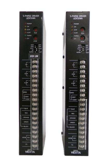 Oriental Motor UDX5114N 5-Phase Driver Super VEXTA Reseller Lot of 2 Working