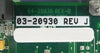ASM Advanced Semiconductor Materials 03-20930 PCB Card Rev. J 02-16582 Working