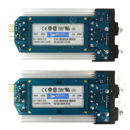 Vicor WI-263-CU DC Converter 24v 200w Reseller Lot of 2 Working Surplus