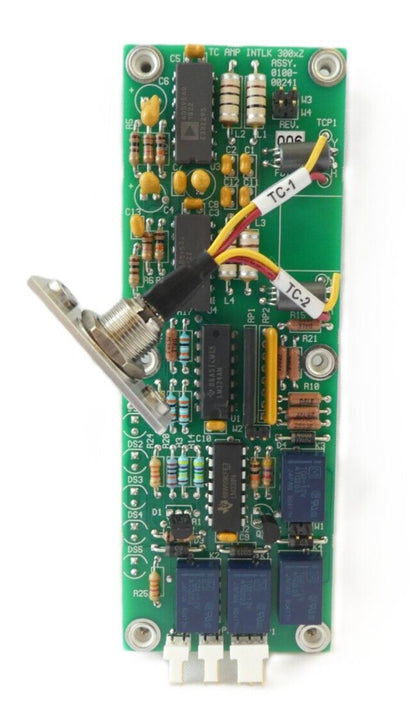 AMAT Applied Materials 0100-00241 TC Amp Interlock PCB Working Surplus