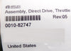 AMAT Applied Materials 0010-82747 Throttle Valve Assembly Working Surplus