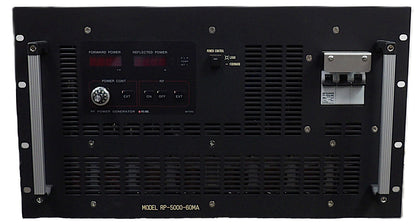 Pearl Kogyo RP-5000-60MA 5kW @ 60 MHz RF Generator New Surplus