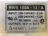 Nemic-Lambda RWS100A-12/A Compact Power Supply RWS 100A Used Working