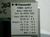 Kawasaki 50630-1052 Power Supply PCB Card S82W-620 Nikon NSR-S205C Working