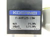 Koganei F-AVP125-19W Air Operated Valve F-AVP125 Type Lot of 20 Working Surplus