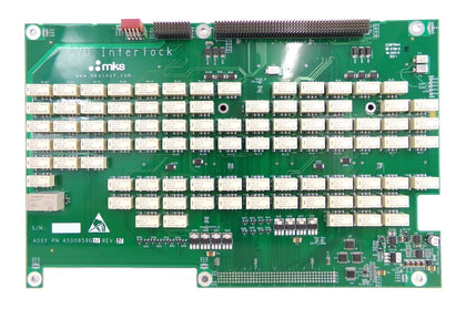 MKS Instruments AS00859G-01 CVD Interlock PCB AMAT Working Surplus