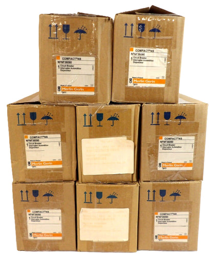 Merlin Gerin NFNF36090 3-Pole Circuit Breaker Compact NS NSF150 N Lot of 8 New