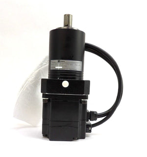 Yaskawa Electric SGMPH-01A1A41 AC Servo Motor W/Gearmotor LP 050-M02-25 Working