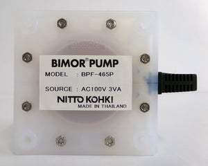 Nitto Kohki BPF-465P PFA/PTFE/FFKM Liquid Bimor Pump Intel 500344063 New