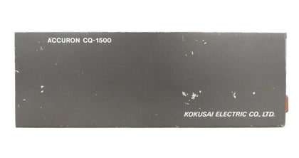 Kokusai Electric CQ1500(01) Digital Direct Controller ACCURON CQ-1500 Working