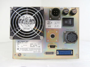 Shimadzu EI-203M Turbomolecular Pump Controller TMP Turbo Tested Working