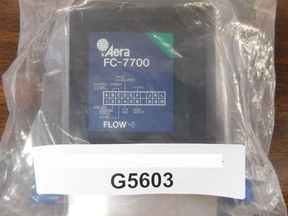 AERA FC-7700 MFC Mass Flow Controller 200 SCCM H2 Used Working